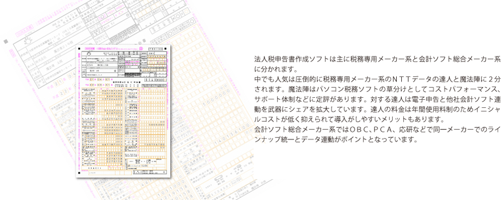 会計そふとコム所得税確定申告・青色申告決算書(収支内訳書)ページ